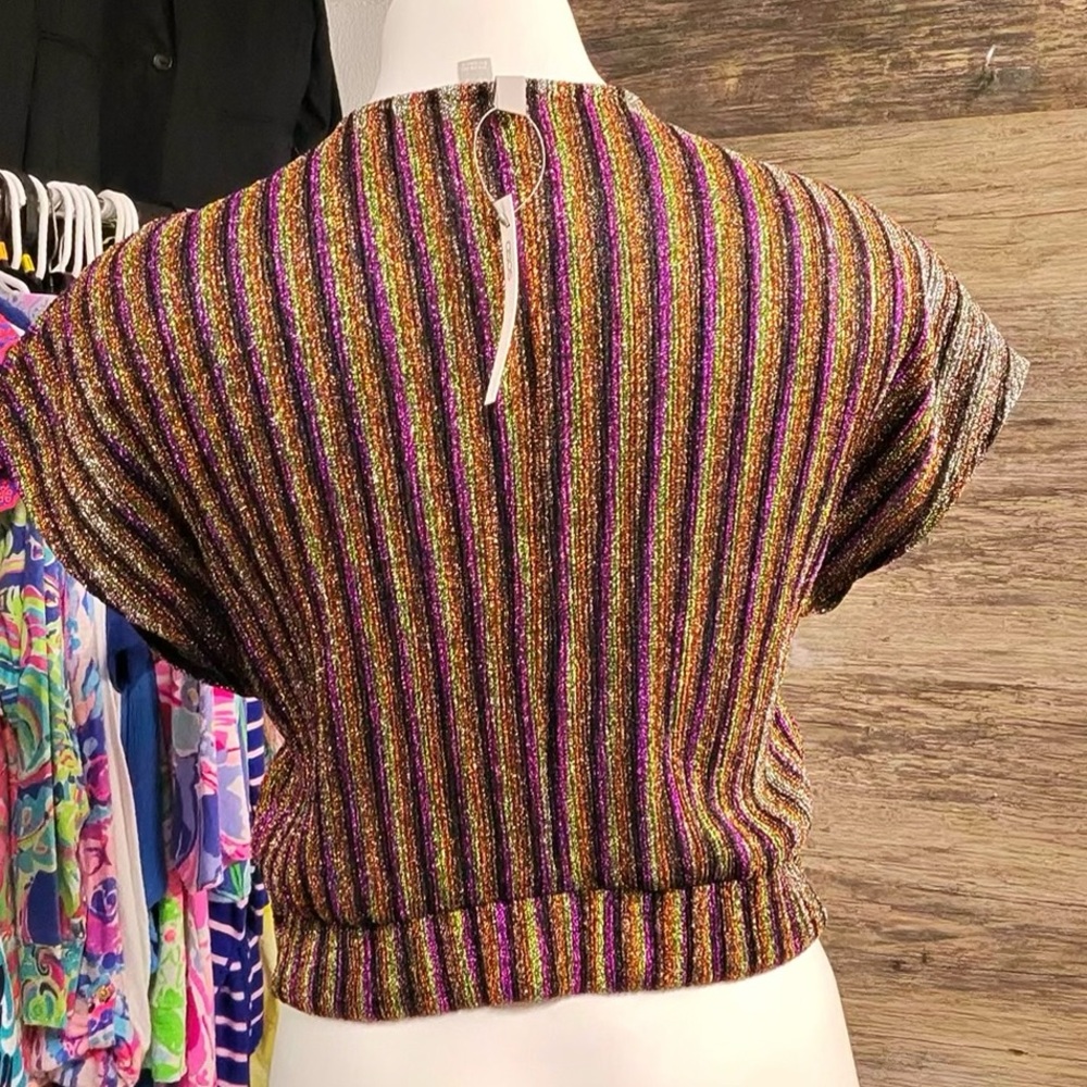 ASOS Multicolor Striped Crop Top - Picture 3 of 12
